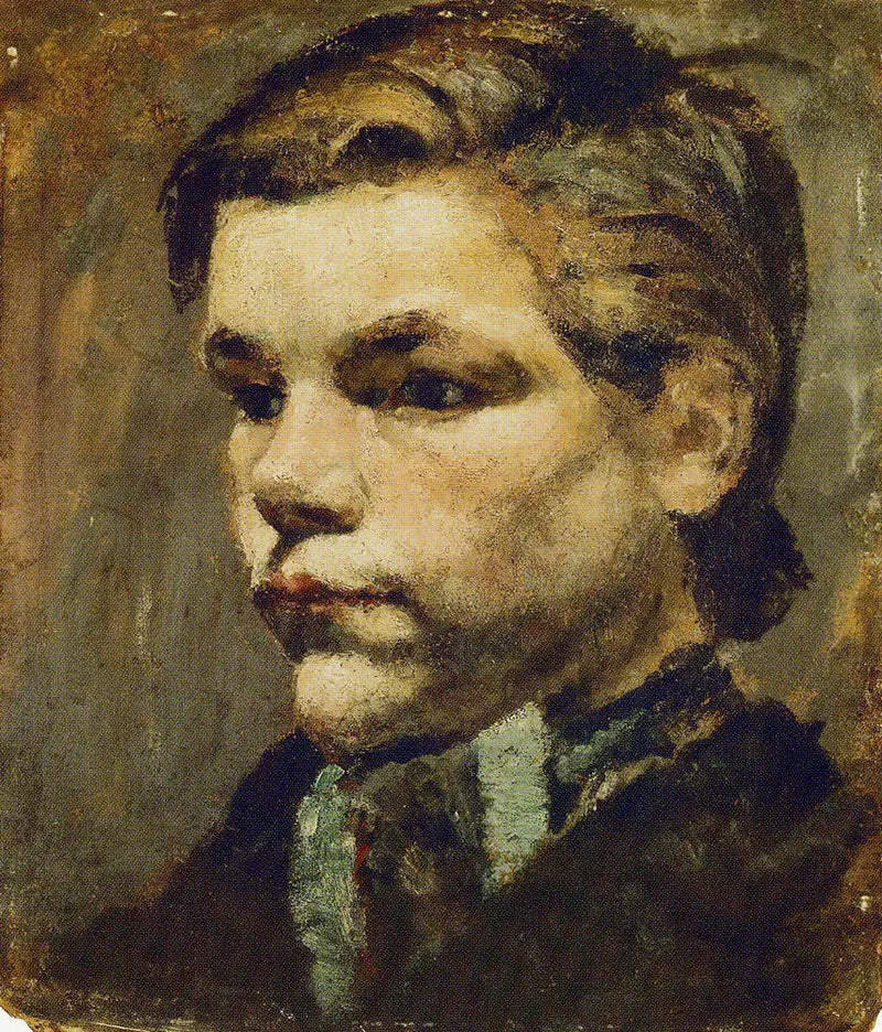 De zwervende jongen - Edvard Munch