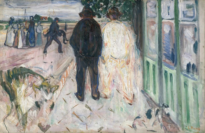 De verdronken jongen - Edvard Munch