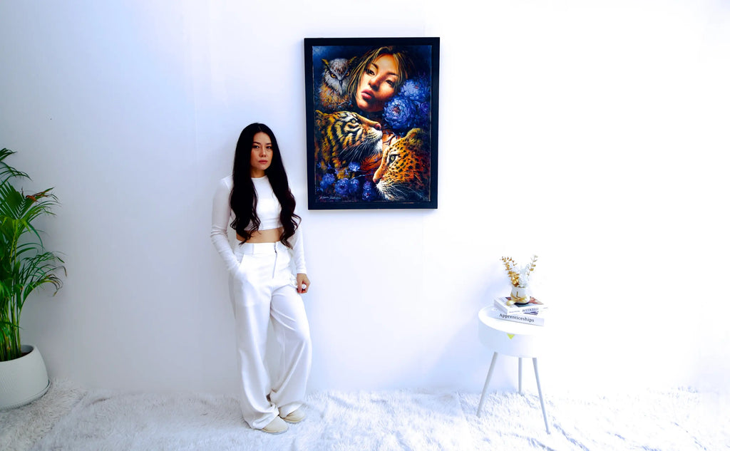 The Guardian of the Forest - Kesorn | 60 x 80 cm Reproductions de tableaux à la peinture à l’huile