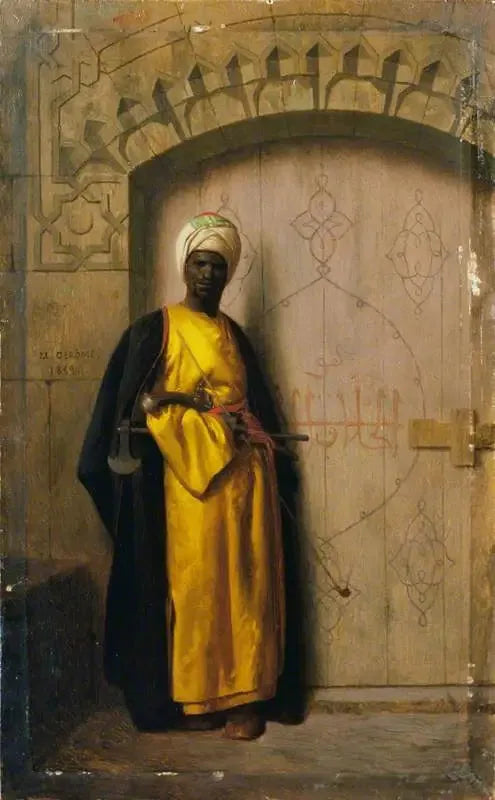 De bewaker van het harem - Jean-Léon Gérôme