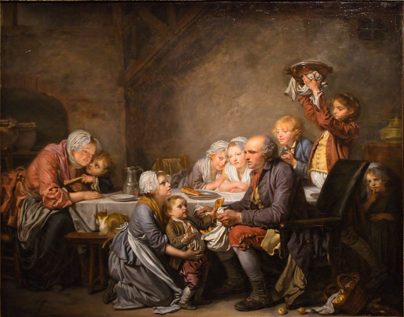 De Koningscake - Jean-Baptiste Greuze