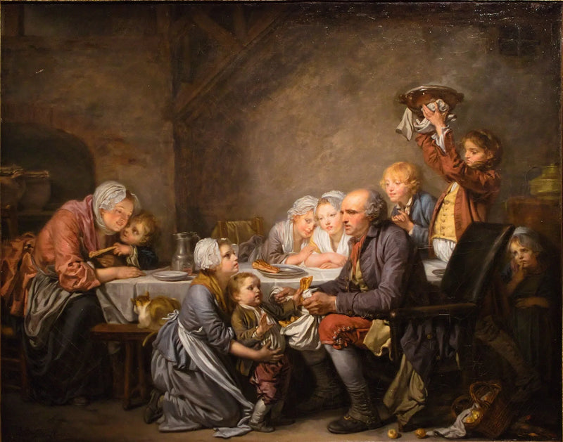 De Koningscake - Jean-Baptiste Greuze
