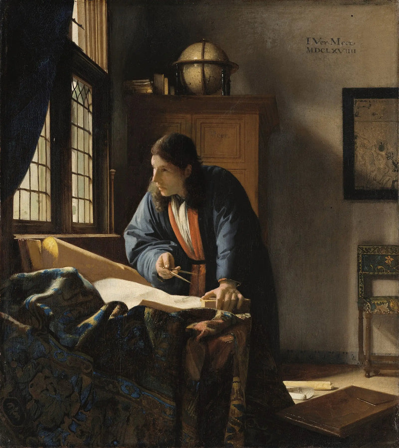 De Geograaf - Johannes Vermeer