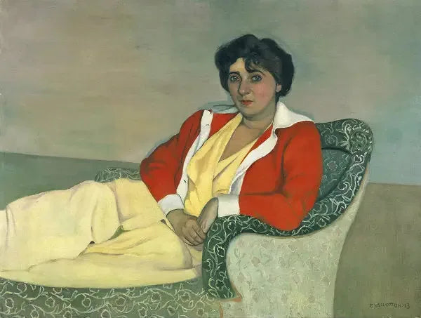 Het rode vest - Félix Vallotton

Source:
Le gilet rouge - Félix Vallotton
