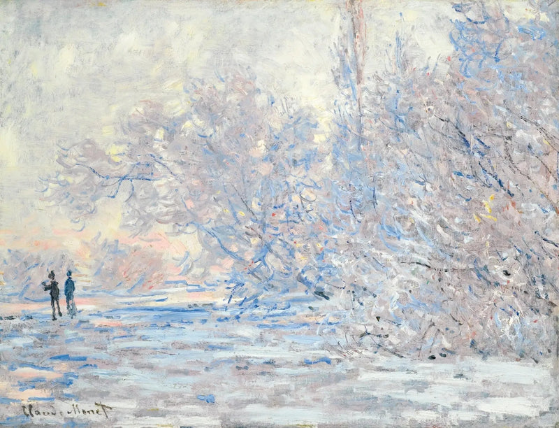 De rijp in Giverny - Claude Monet