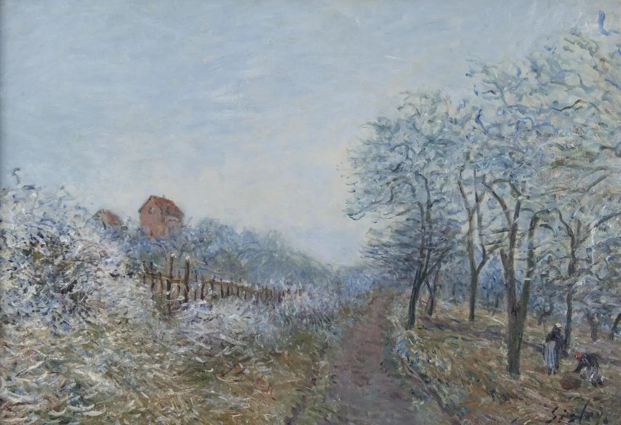 De Vorst aan Veneux - Alfred Sisley