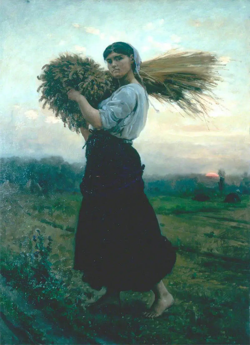De Oogstplukker - Jules Breton