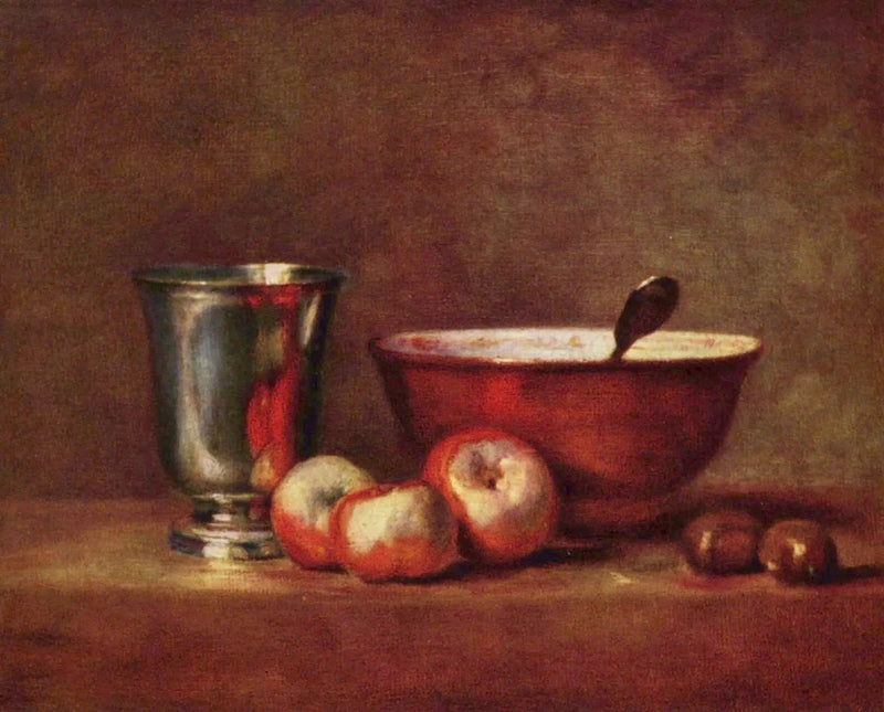 De zilveren beker - Jean Simeón Chardin