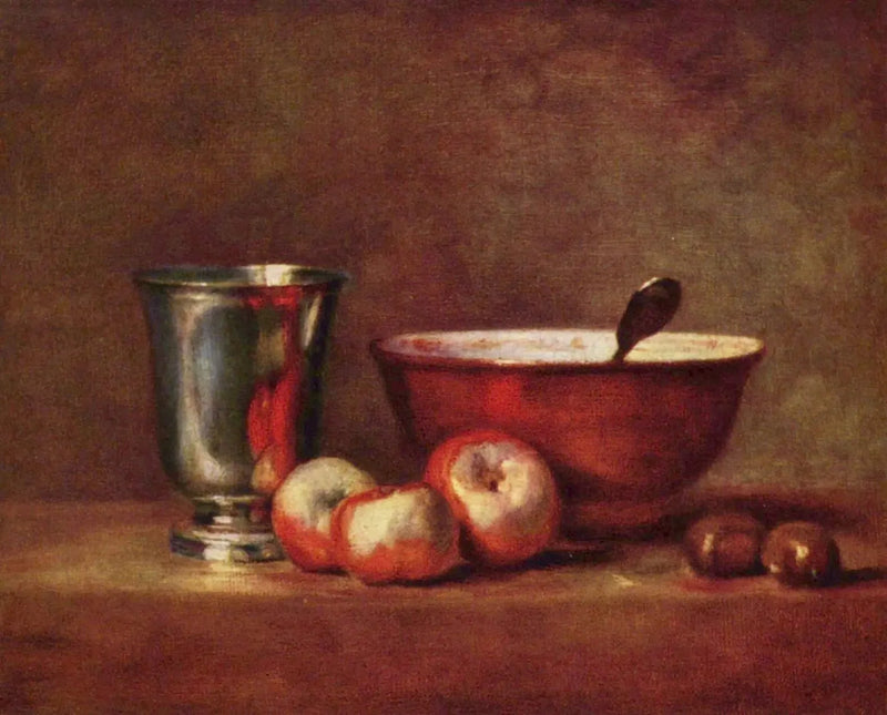 De zilveren beker - Jean Simeón Chardin
