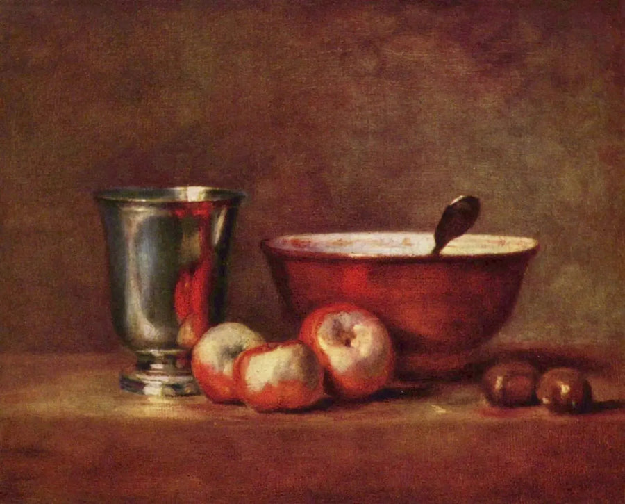 De zilveren beker - Jean Simeón Chardin