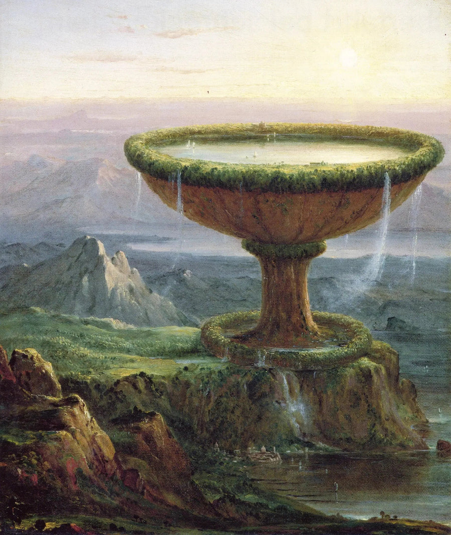 De Titanenbekers - Thomas Cole

Source:
Le Gobelet de Titan - Thomas Cole