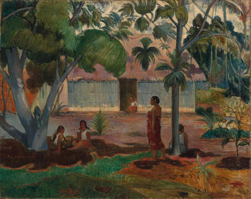De grote boom - Paul Gauguin