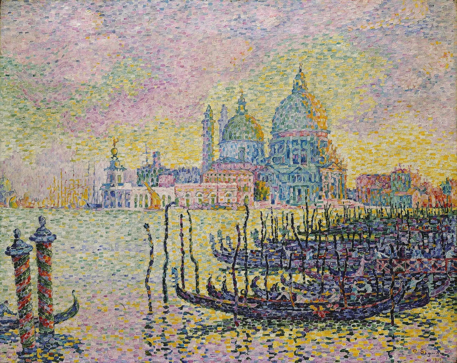 Het Grote Kanaal in Venetië - Paul Signac