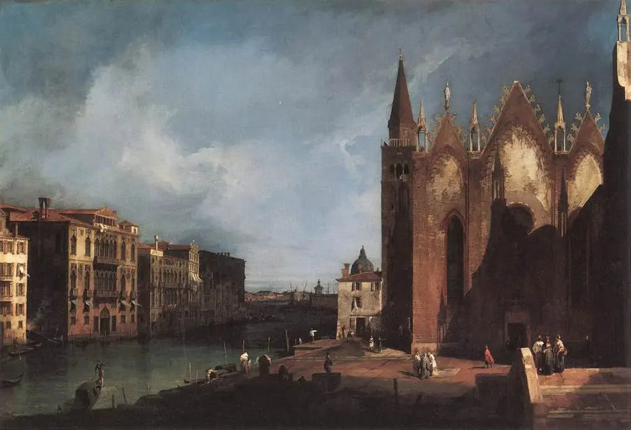 De Grote Gracht van Santa Maria della Carità richting het San Marco-bassin - Canaletto

Source:
Le Grand Canal de Santa Maria della Carità vers le bacino di San Marco - Canaletto