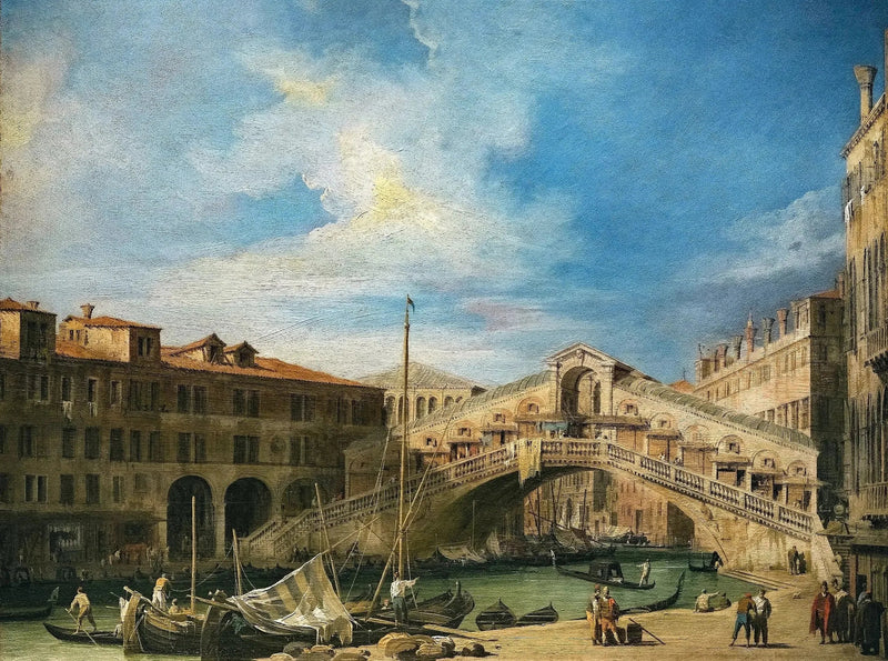 De Grote Gracht: de Rialtobrug vanuit het zuiden - Canaletto

Source:
Le Grand Canal : le pont du Rialto depuis le Sud - Canaletto