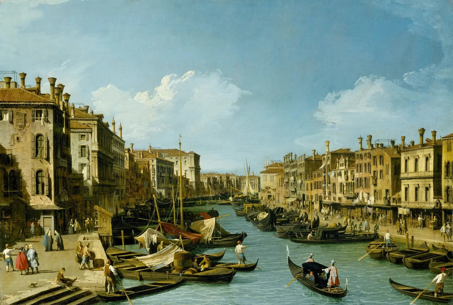 De Grote Gracht bij het Rialto, Venetië - Canaletto

Source:
Le Grand Canal près du Rialto, Venise - Canaletto