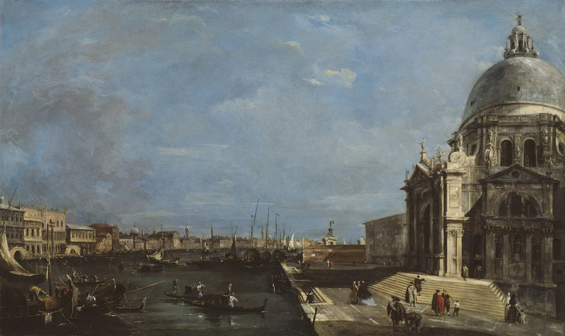 De Grote Gracht, Venetië - Francesco Guardi