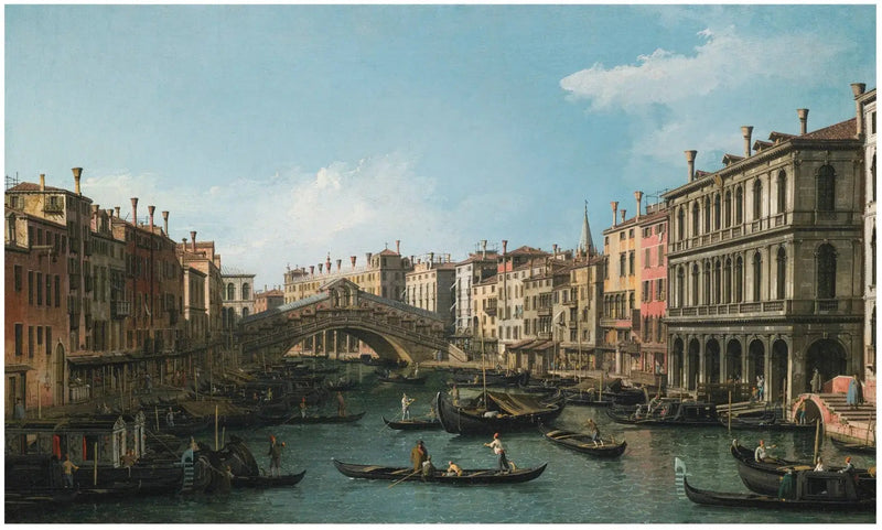 Het Grote Kanaal gezien vanuit het noordoosten vanaf het Palazzo Dolfin-Manin tot aan de Rialtobrug - Canaletto

Source:
Le Grand Canal vu du nord-est depuis le Palazzo Dolfin-Manin jusqu'au pont du Rialto - Canaletto