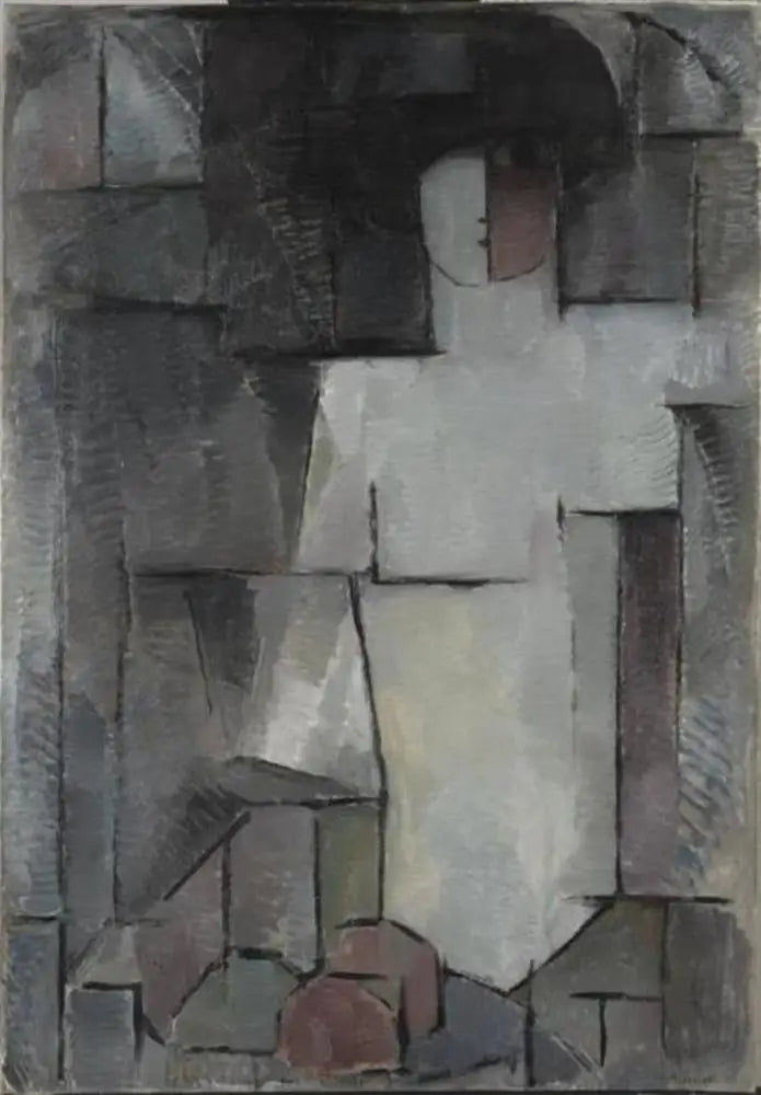 De grote naakt - Piet Mondrian