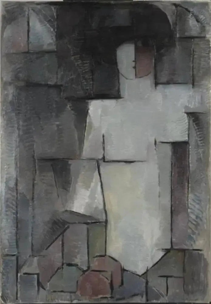 De grote naakt - Piet Mondrian