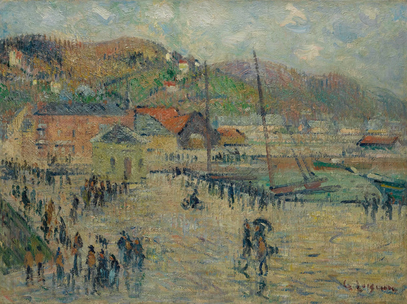 De Grote Kade, Fécamp - Gustave Loiseau