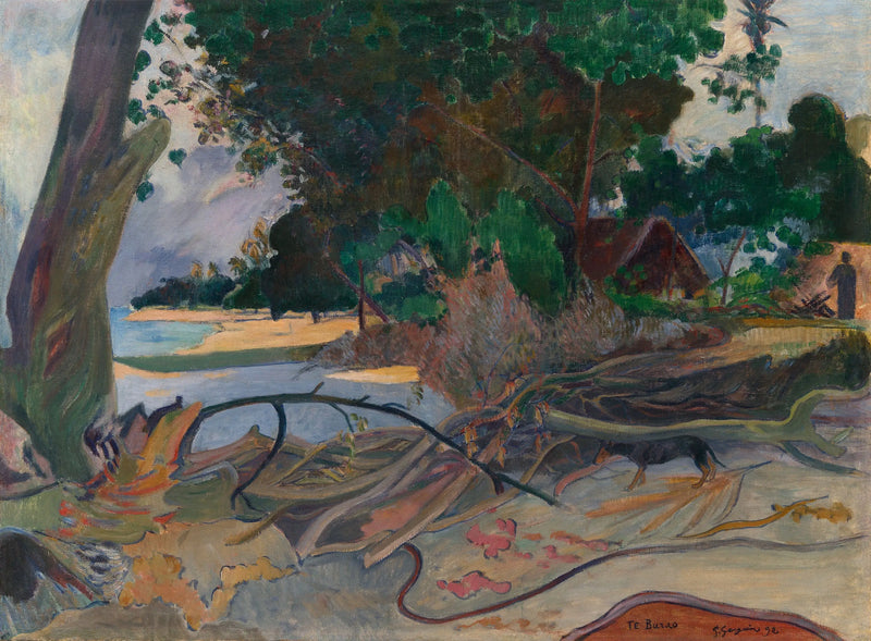 De grote boom - Paul Gauguin