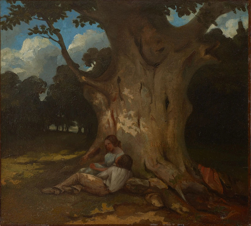 De Grote Eik - Gustave Courbet