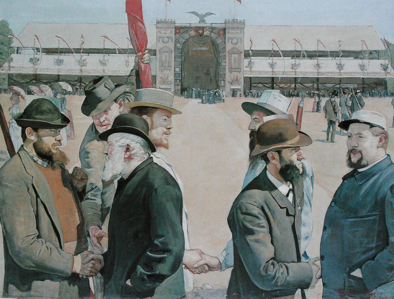 Het moderne Grütli - Ferdinand Hodler