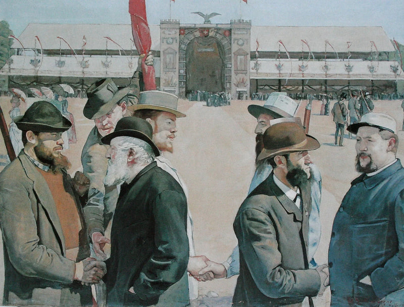 Het moderne Grütli - Ferdinand Hodler