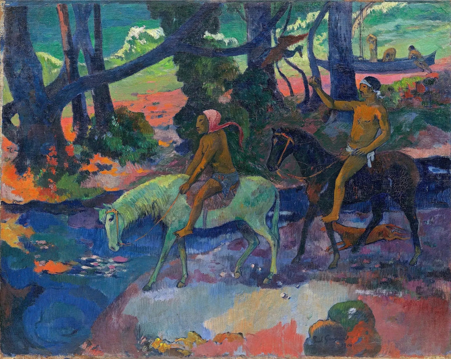 De doorwaadbare plaats - Paul Gauguin