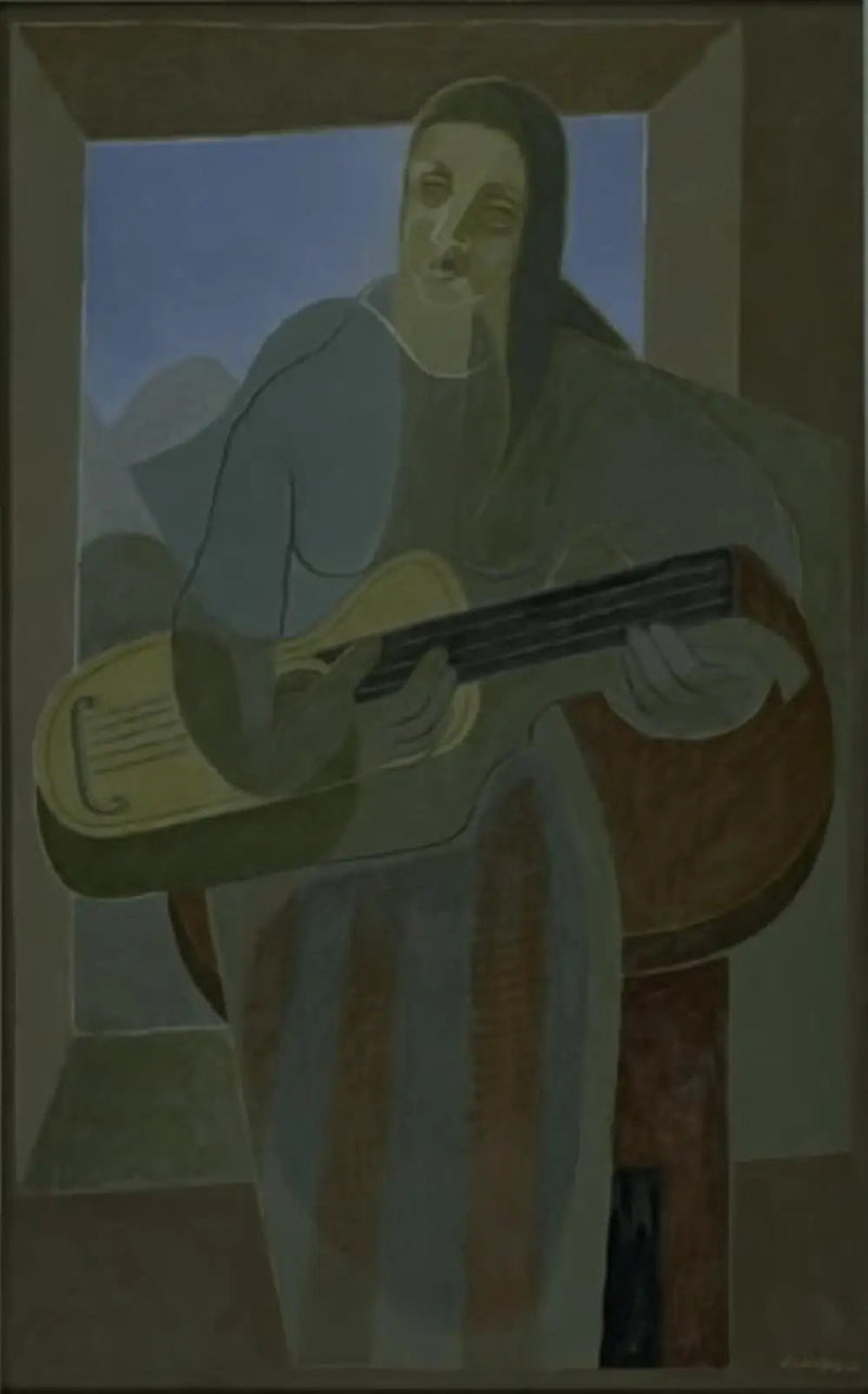 De gitarist - Juan Gris