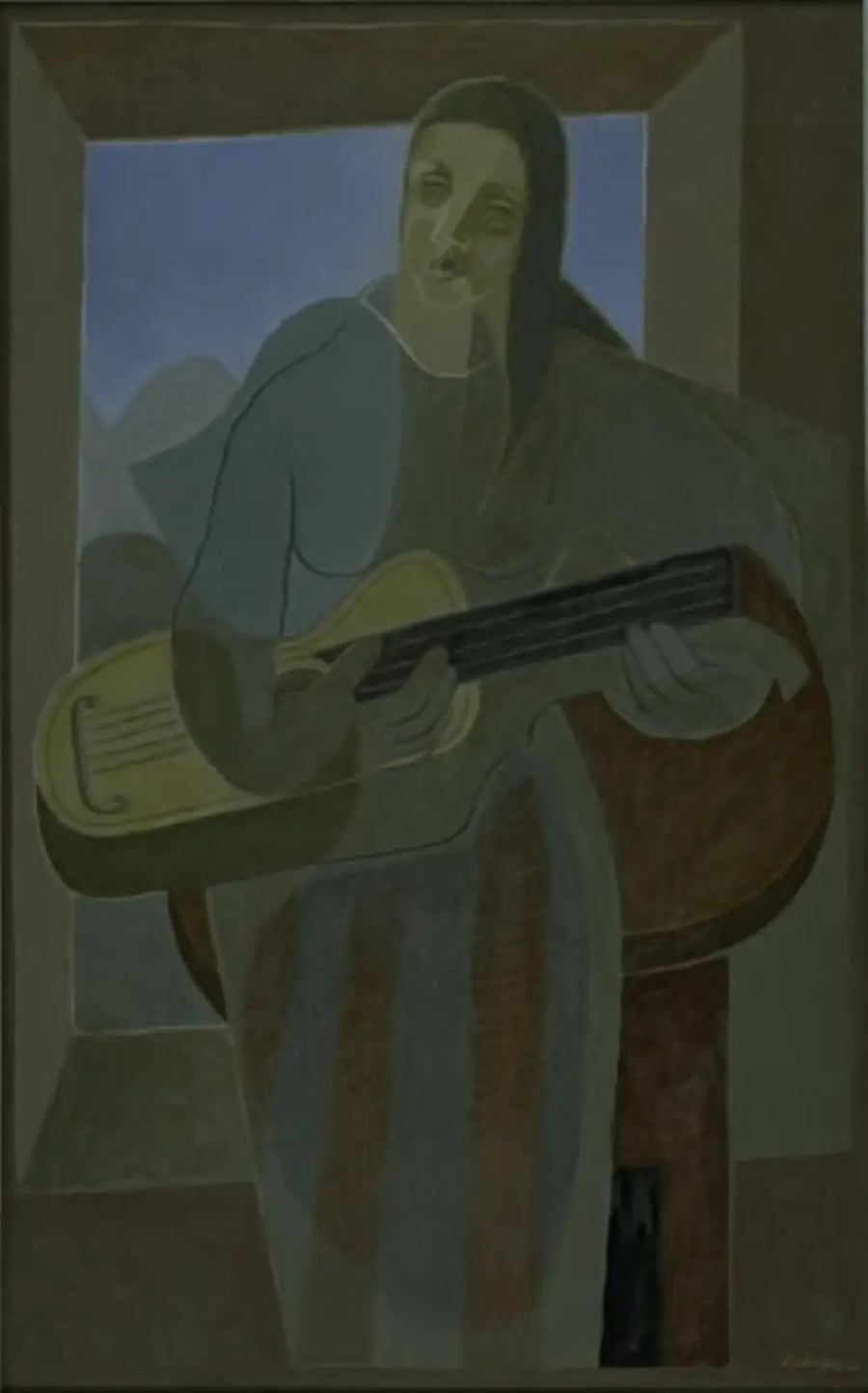 De gitarist - Juan Gris