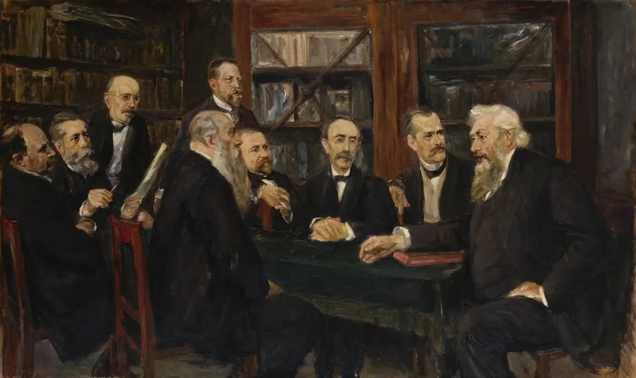 De Hamburgse Professorenconvent - Max Liebermann