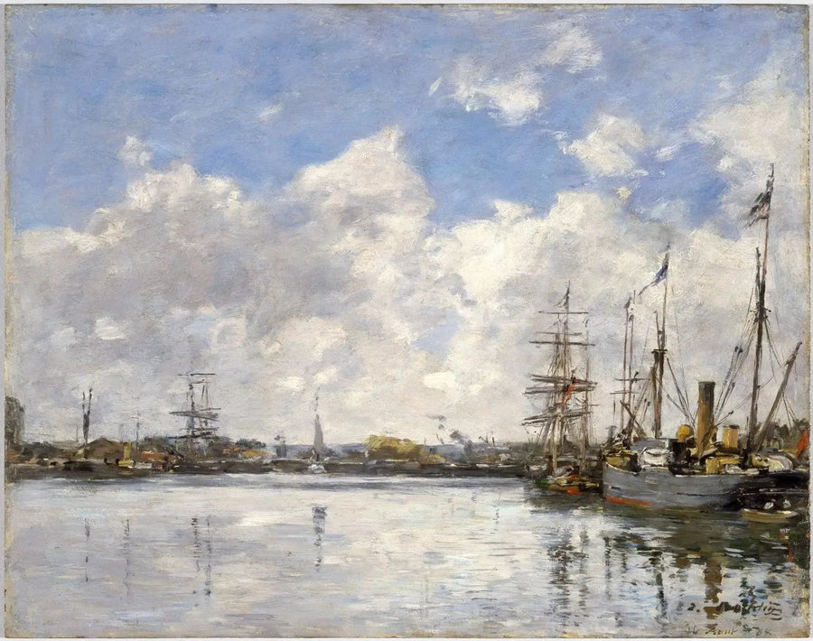 Le Havre, de haven - Eugène Boudin