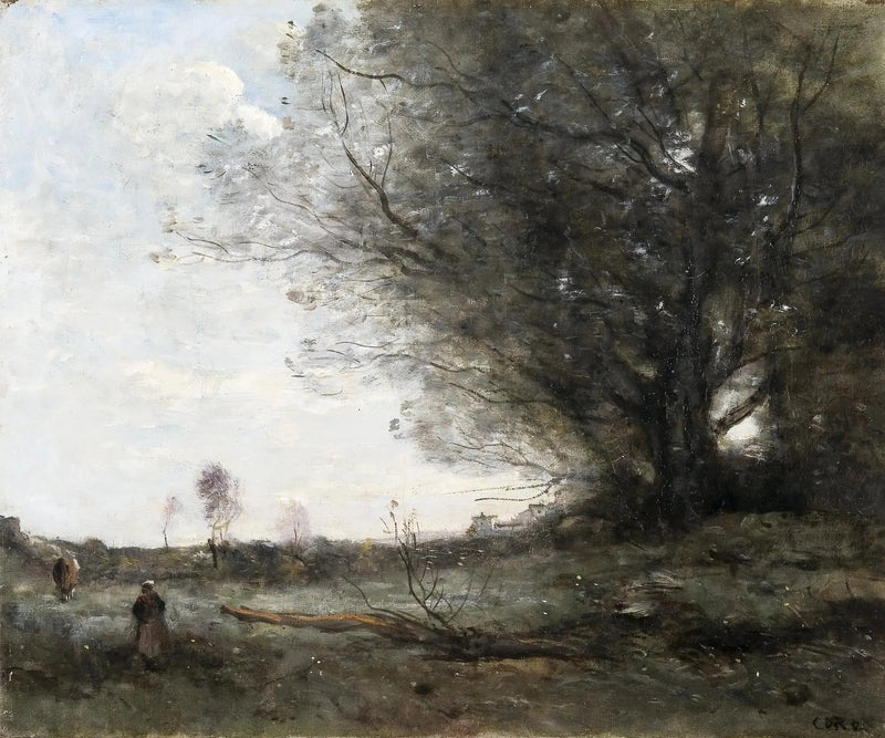 Het beukenhout - Jean-Baptiste Camille Corot