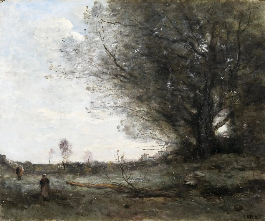 Het beukenhout - Jean-Baptiste Camille Corot