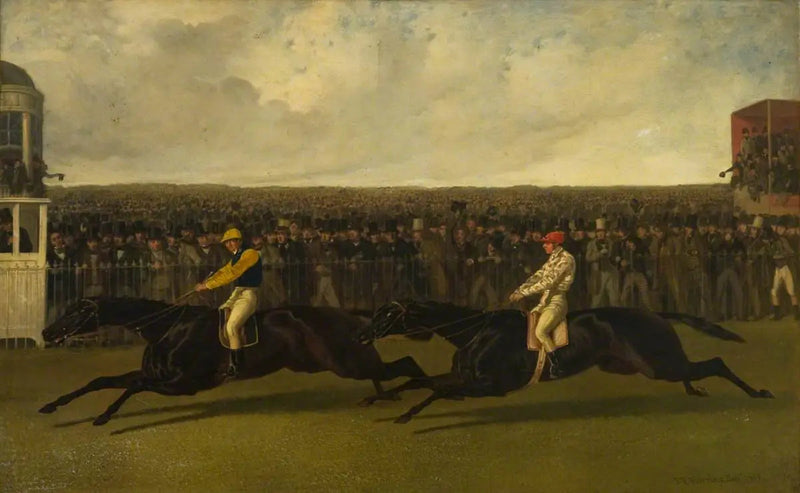 De vliegende Hollander en de acrobaat in actie in York, 13 mei 1851 - John Frederick Herring, Sr.

Source:
Le Hollandais volant et le Voltigeur en action à York, le 13 mai 1851 - John Frederick Herring, Sr.