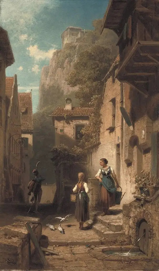 De Hussard - Carl Spitzweg