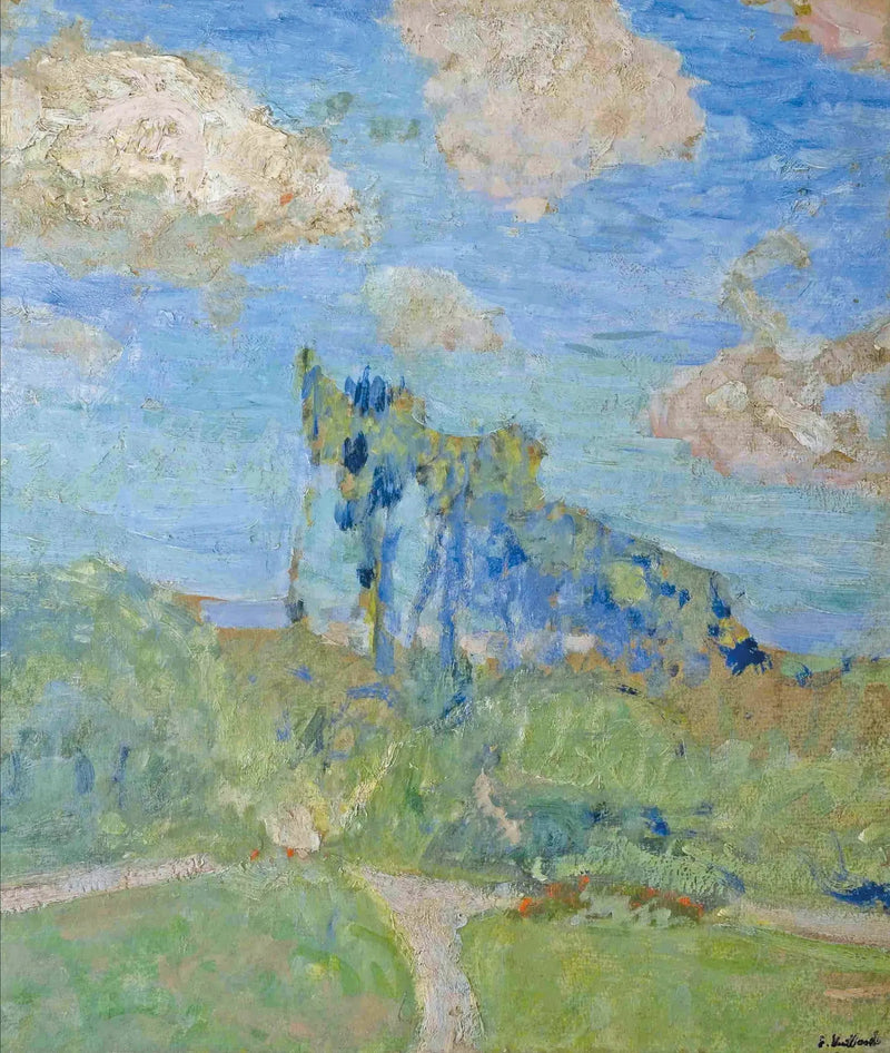 De Tuin in Amfreville - Édouard Vuillard