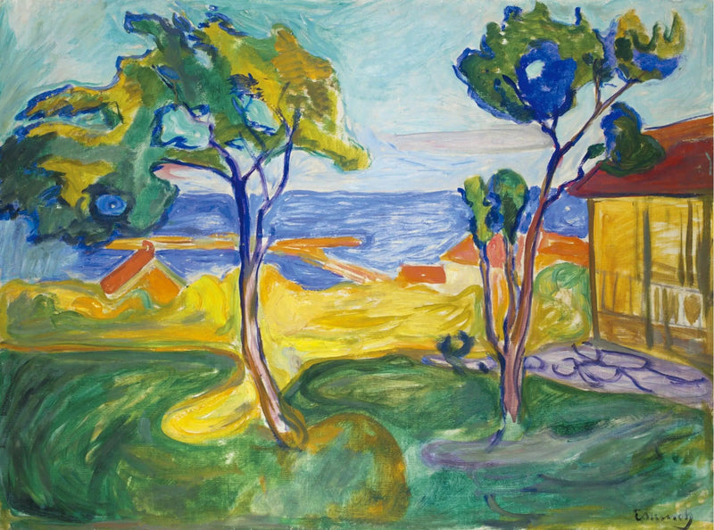De Tuin in Åsgårdstrand - Edvard Munch