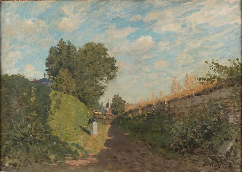 De tuin - Alfred Sisley