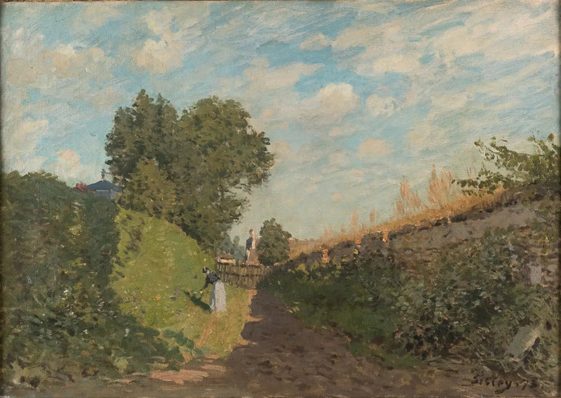 De tuin - Alfred Sisley