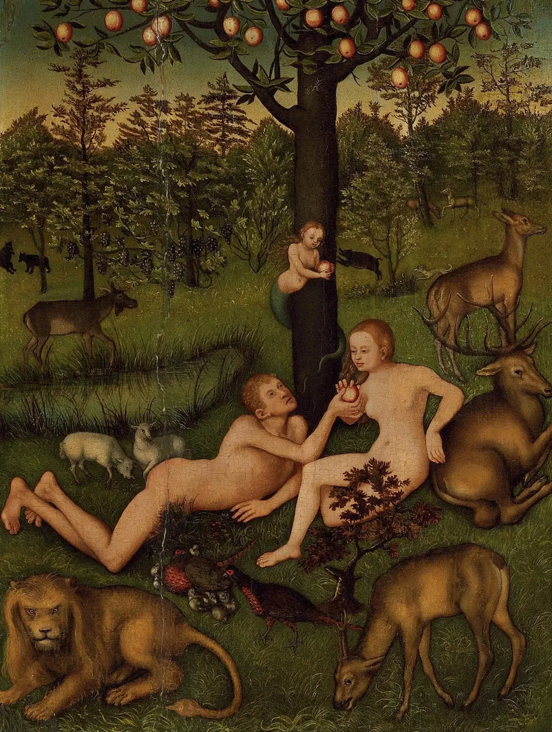 De Tuin van Eden - Lucas Cranach de Oudere