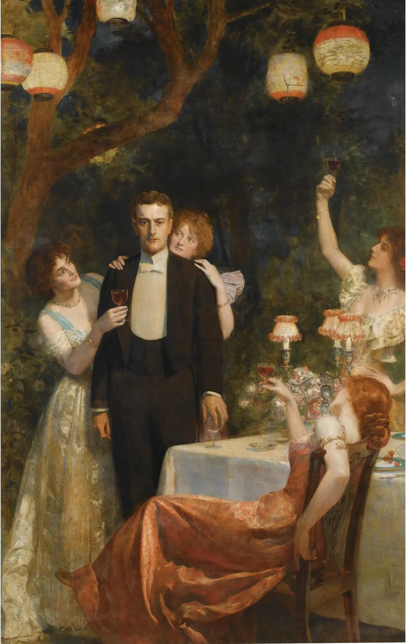 De tuin van Armide - John Collier