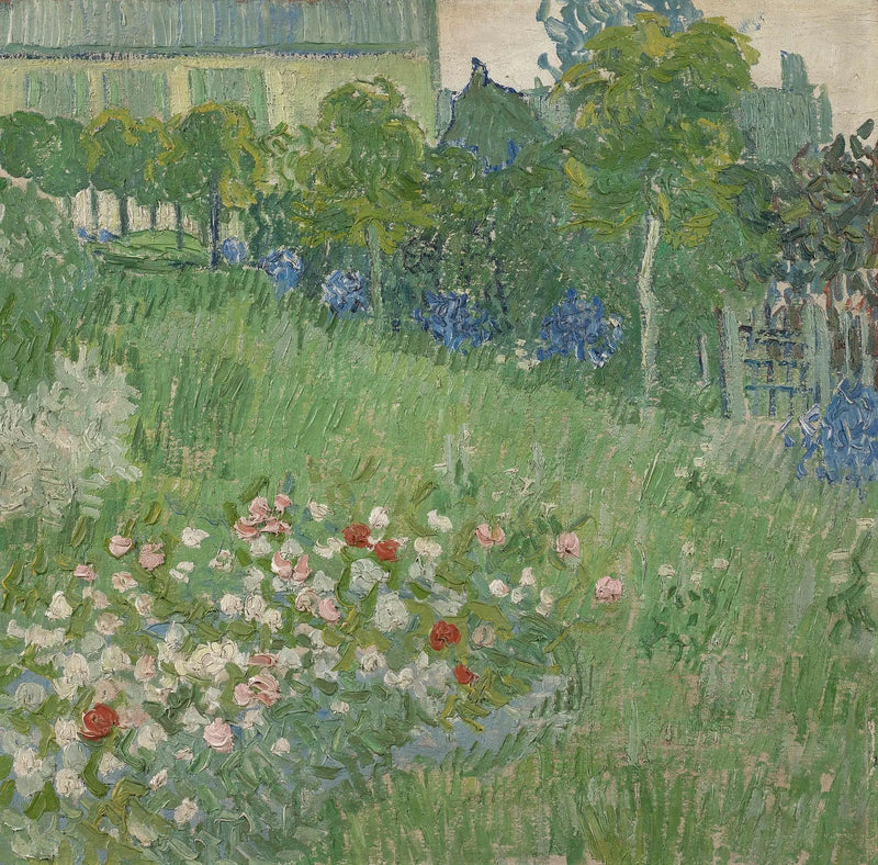 De tuin van Daubigny - Vincent van Gogh