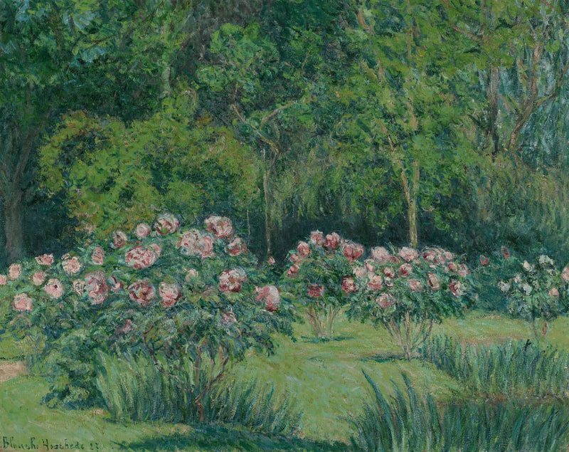 De tuin van Giverny - Blanche Hoschede Monet