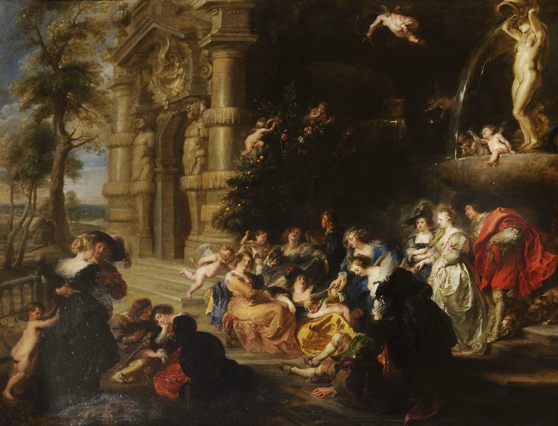 De tuin van de liefde - Peter Paul Rubens