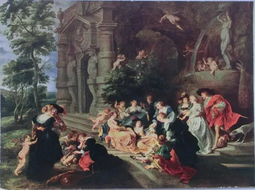 De tuin van de liefde - Peter Paul Rubens