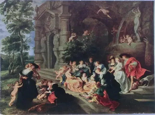 De tuin van de liefde - Peter Paul Rubens
