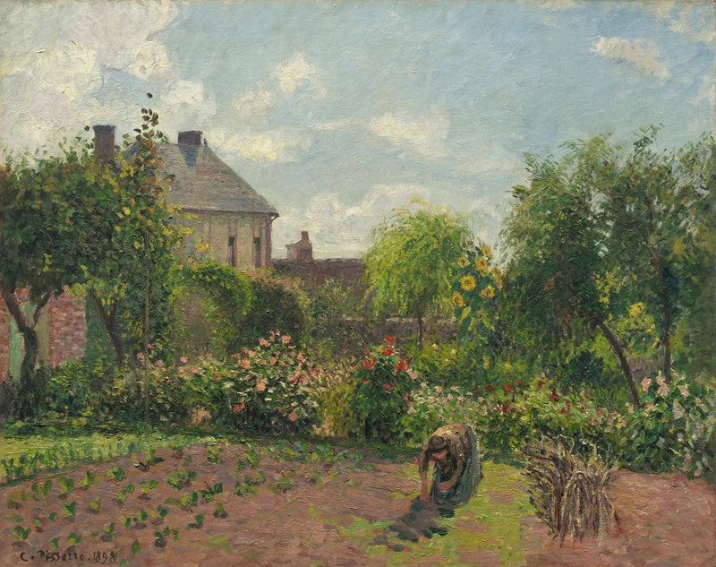 De Tuin van de Kunstenaar in Eragny - Camille Pissarro